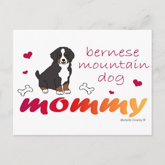 Bernese Postkarte (Vorderseite)