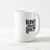 Bernese Puppy Mama, Bernese Dog Mother, Bernese Ma Kaffeetasse (VorderseiteRechts)