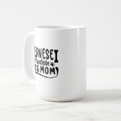 Bernese Puppy Mama, Bernese Dog Mother, Bernese Ma Kaffeetasse (Vorderseite Links)