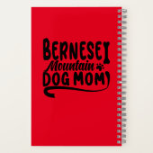 Bernese Puppy Mama, Bernese Dog Mother, Bernese Ma Notizblock (Rückseite)