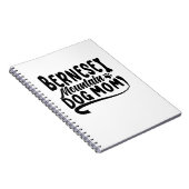 Bernese Puppy Mama, Bernese Dog Mother, Bernese Ma Notizblock (Rechte Seite)