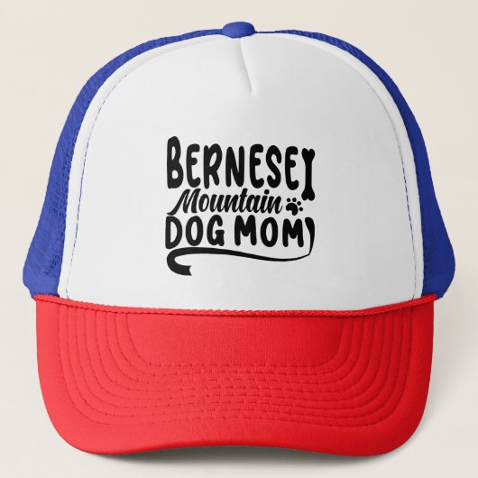 Bernese Puppy Mama, Bernese Dog Mother, Bernese Ma Truckerkappe (Vorderseite)