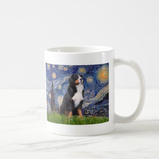 Bernese - Starry Night Kaffeetasse (Rechts)