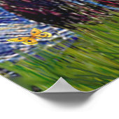 Bernese - Starry Night Poster (Ecke)