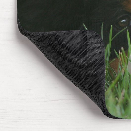 Bernese Welpe Mousepad (Ecke)