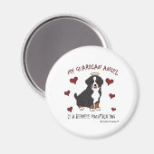 BerneseMtnDog Magnet (Vorderseite/Rückseite)