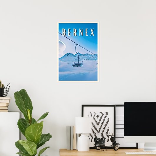 Bernex Skistation Poster (Heimbüro)