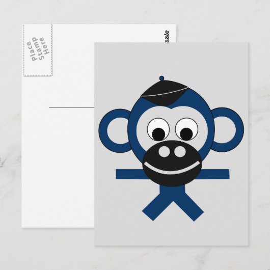 Bernhard Postkarte (Vorne/Hinten)