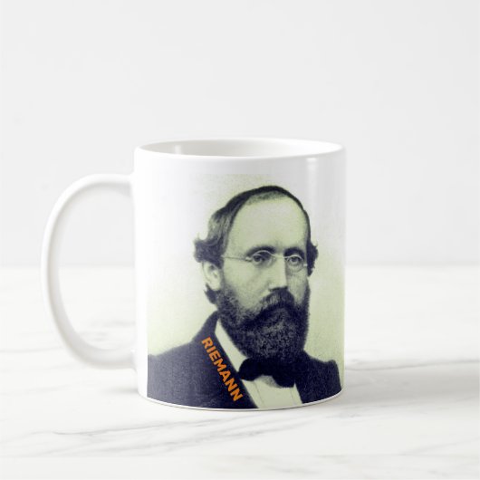 Bernhard Riemann Kaffeetasse (Links)