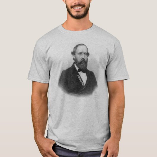 Bernhard Riemann T-Shirt (Vorderseite)