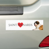 Bernhardiner-Autoaufkleber Autoaufkleber (Auf Auto)