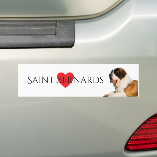 Bernhardiner-Autoaufkleber Autoaufkleber (Auf Auto)
