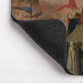 Bernhardiner, der den zweiten Kreuzzug predigt Mousepad (Ecke)