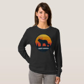 Bernhardiner Dog Retro 16 T-Shirt (Vorne ganz)