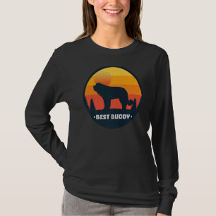 Bernhardiner Dog Retro 16 T-Shirt