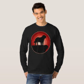 Bernhardiner Dog Retro 22 T-Shirt (Vorne ganz)