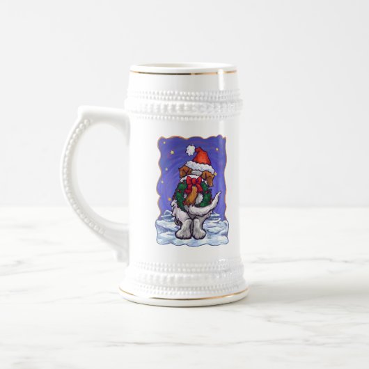 Bernhardiner-Feiertag Bierglas (Links)