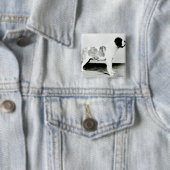 Bernhardiner-Hund Button (Beispiel)