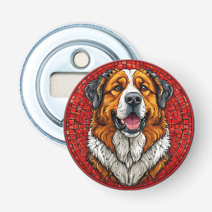 Bernhardiner Hund Flaschenöffner