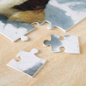 Bernhardiner-Hund, Gebirgsrettung Puzzle (Seite)