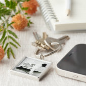 Bernhardiner-Hund Schlüsselanhänger (Seite)