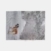 Bernhardiner-HundeFleecedecke Fleecedecke (Vorderseite (Horizontal))