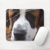 Bernhardiner-Hundemausunterlage Mousepad (Mit Mouse)
