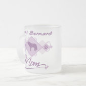 Bernhardiner-Mama Mattglastasse (Vorderseite Links)