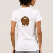 Bernhardiner-Mama T-Shirt (Rückseite)