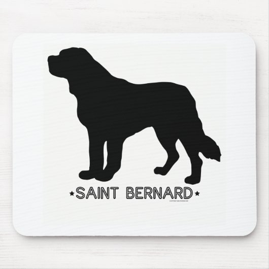 Bernhardiner Mousepad (Vorne)