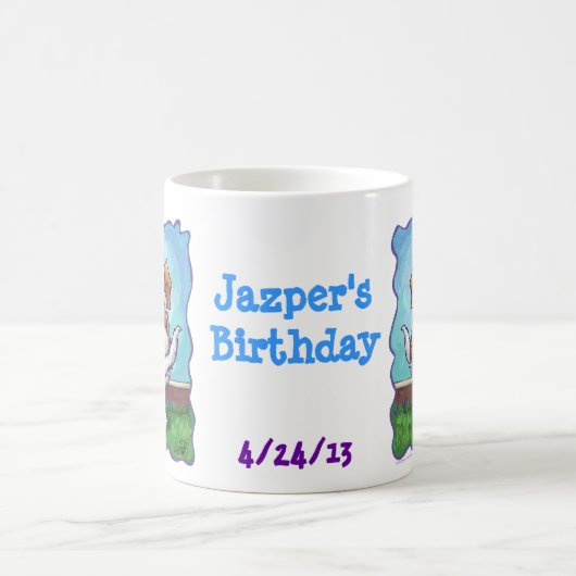 Bernhardiner-Party-Mitte Kaffeetasse (Mittel)