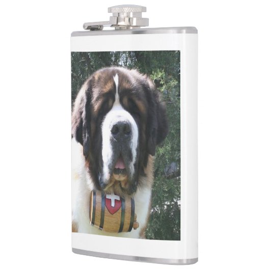 Bernhardiner .png flachmann (Links)