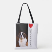Bernhardiner-Taschen-Tasche Tasche (Rückseite)