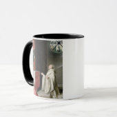 Bernhardiner und die Jungfrau Tasse (Vorderseite Links)