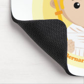 Bernhardiner von Clairvaux Mousepad (Ecke)