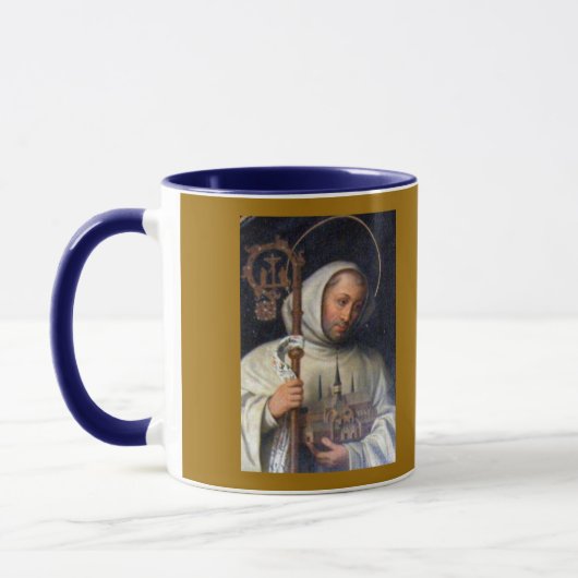Bernhardiner von Clairvaux Schale Tasse (Links)