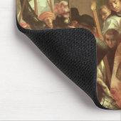 Bernhardiner von Clairvaux und Herzog von Mousepad (Ecke)