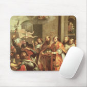 Bernhardiner von Clairvaux und Herzog von Mousepad (Mit Mouse)