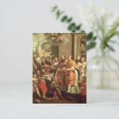 Bernhardiner von Clairvaux und Herzog von Postkarte (Stehend Vorderseite)