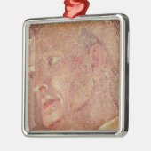 Bernhardiner von Clairvaux von der Krypta St Peter Silbernes Ornament (Links)