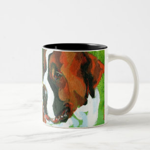 Bernhardiner Zweifarbige Tasse