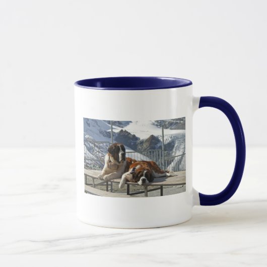 Bernhardineraufstellung Tasse (Rechts)