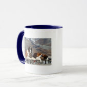 Bernhardineraufstellung Tasse (Vorderseite Links)