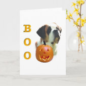 BernhardinerBoo Karte (Gelbe Blume)