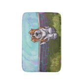 Bernhardinergeschenke u. -zusätze badematte (Vorderseite Vertikal)