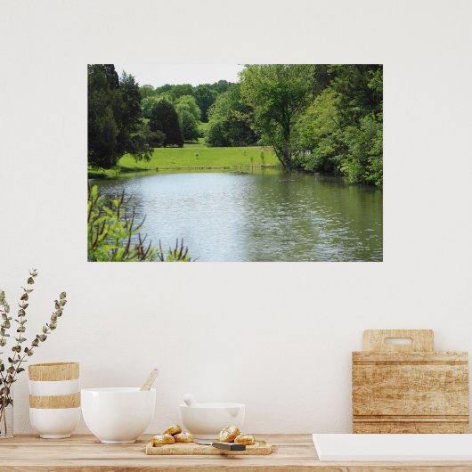 Bernheim Forest Pond Print Poster (Küche)