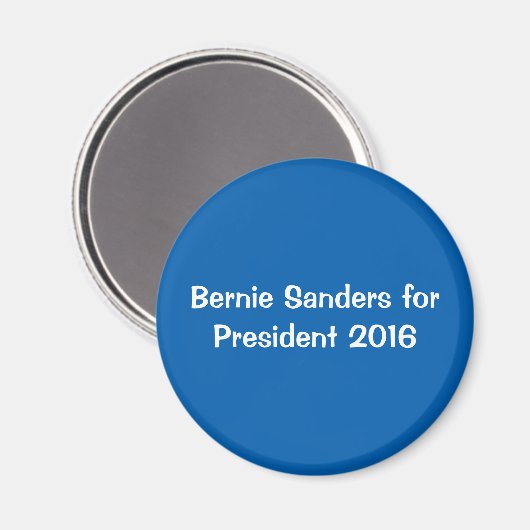 Berni Sanders Magnet (Vorderseite/Rückseite)