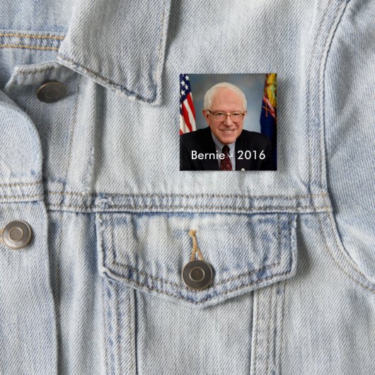 Bernie 2016 button (Beispiel)