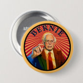 BERNIE 2016 BUTTON (Vorne & Hinten)