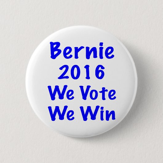 Bernie 2016 button (Vorderseite)